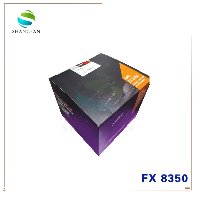 Новый AMD FX Series 8350 FX8350 4 0G 125W FD8350FRW8KHK Восьмиядерный разъем AM3 + с охлаждающим