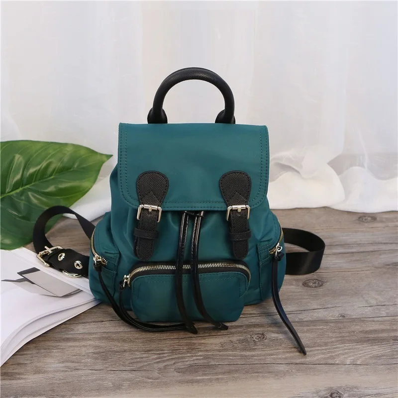 Fashiom Women Backpack Brand Designer Nylon Backpack England Style School Travel Bags Backpack