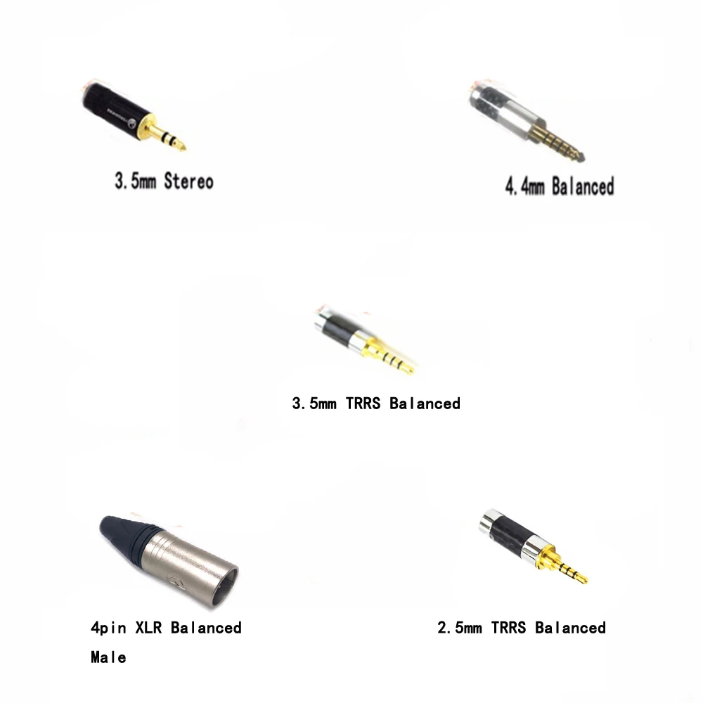 Thouliess Hi Fi 4 4/3 5/2 5 мм сбалансированный 7nocc посеребренные наушников обновления