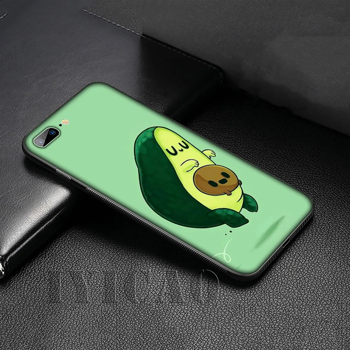 IYICAO милый рисунок авокадо черный мягкий силиконовый чехол для huawei P30 P20 Pro P10 P9 Lite