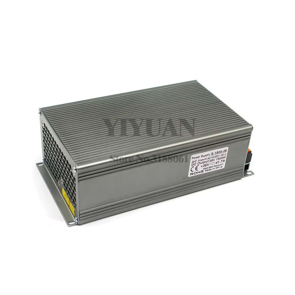 Импульсный источник питания DC36V 41.7A 1500W переключатель трансформатор 220V 110V AC DC 36V SMPS
