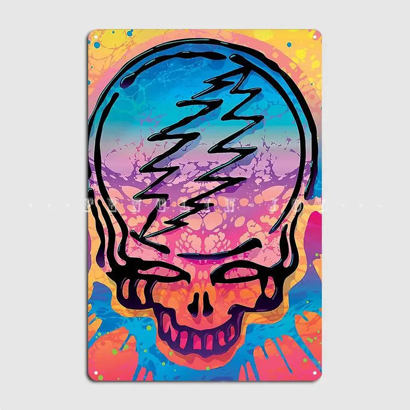 

Twoded Dead And Show Summer Co American Tours Metal Sign Club Home Club Bar Personalized Painting Décor Tin Sign Posters