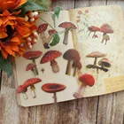 28 шт. смешанные размеры Грибной лес стиль ПВХ стикер Скрапбукинг DIY подарочная упаковка этикетка украшения тег