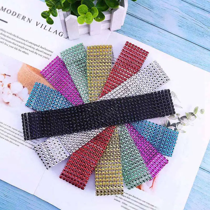 Стразы на окна с кристаллами кольца для салфеток бриллиантами свадебных