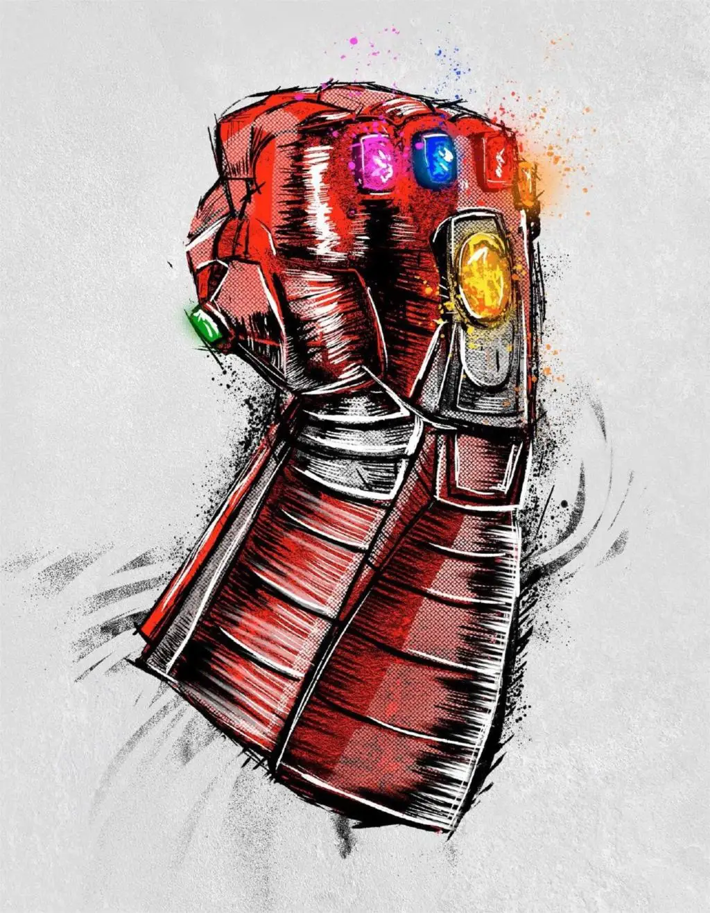Marvel Мстители 4 бесконечные войны брелок перчатка Таноса Модель брелок для мужчин и женщин подарок брелок Llaveros аксессуары ювелирные изделия