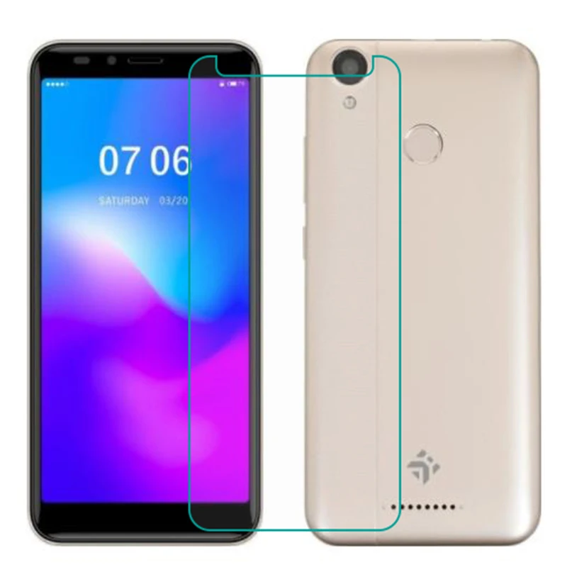 2 шт. для DEXP GL355 Закаленное стекло Защитная 9H 2.5D высокое качество на DEXP GL355 Защитная пленка для экрана