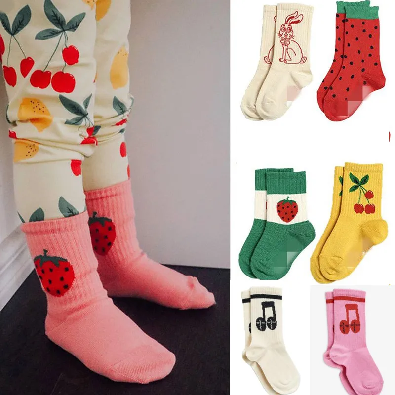 Детские носки мелкие предметы брендовые новые весенние детские для