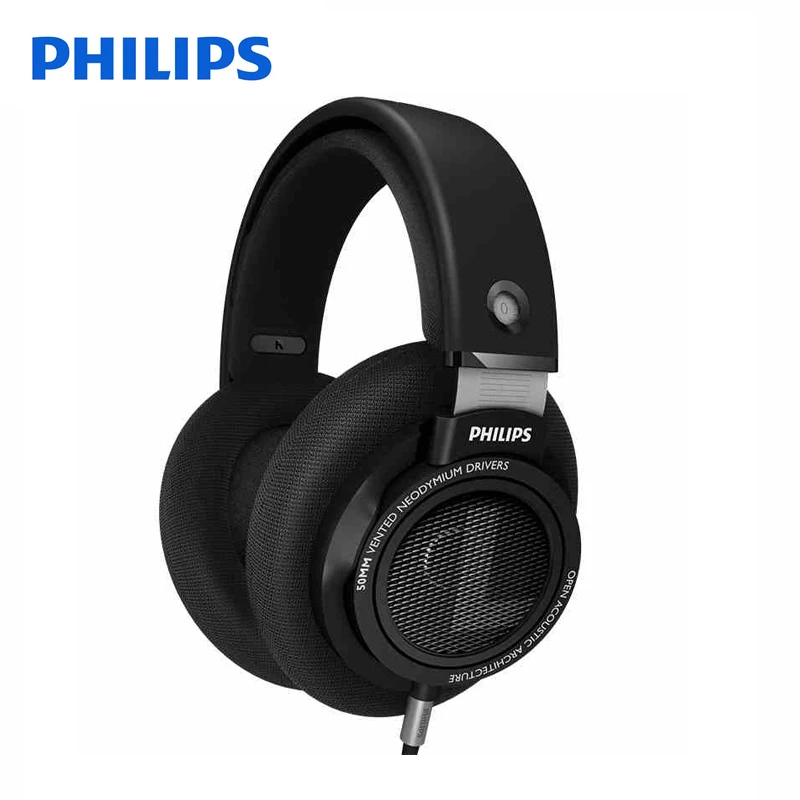 Профессиональные наушники Philips SHP9500 с чистым качеством звука, 3 метра, Hi-Fi гарнитура для Xiaomi MP3 huawei - Цвет: SHP9500