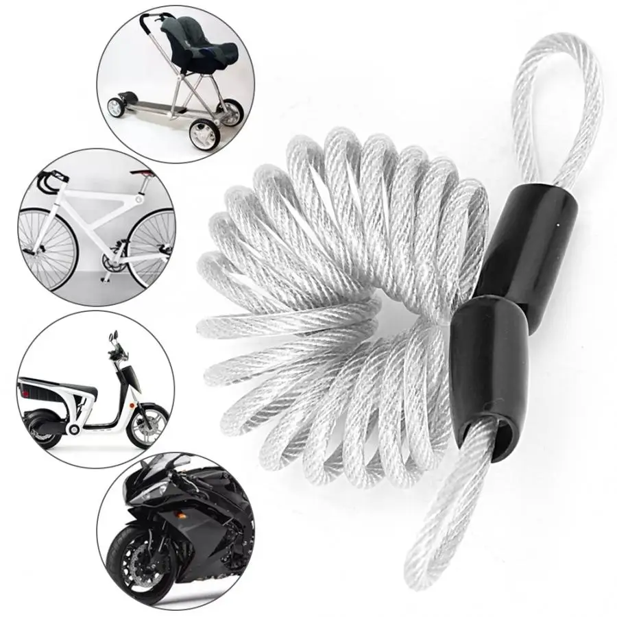 Флюоресцентный замок для защиты от кражи велосипедного шлема|Замки| |