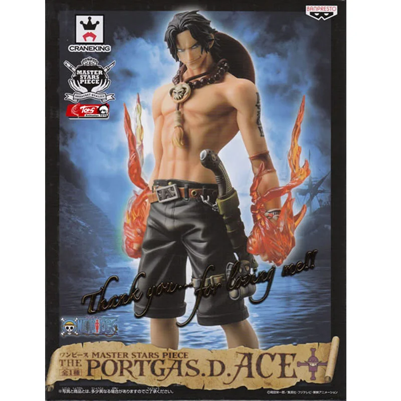 

BANDAI Banpresto ONE PIECE Ace MSP fire punch Anime Figure BP48740