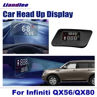 auto head up display hud for infiniti qx56qx80 2010 2020 2021 car electronic accessories windshield projector alarm system
