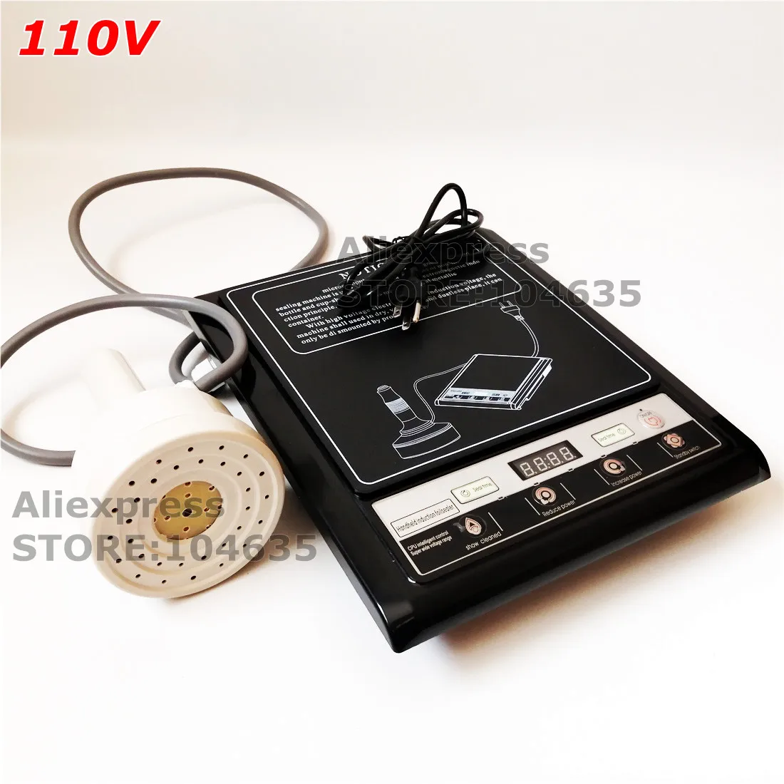 1200W Hand-Held electromagnetic induction glass bottle blowing sealing machine portable Induction Sealer(seal diameter:20-100mm) | Бытовая