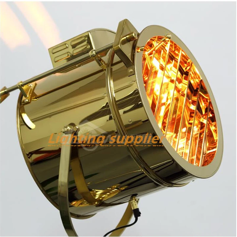 Промышленные Бар Nordic Американский творческая студия ретро серебряные и золотые