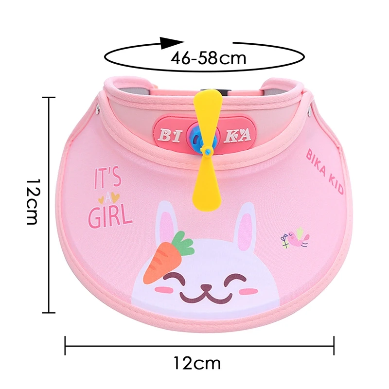 

Children's Beach Summer Sun Hats Kids Cute Cartoon Animal Caps Children's Outdoor Sun-shading And Sunscreen Empty Top Hat