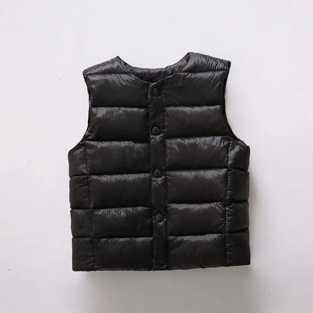black vest Детские куртки+ штаны, комплекты из 2 предметов, осенне-зимнее пальто с капюшоном для мальчиков теплые штаны куртка для девочек костюм для малышей Детский костюм - Цвет: black vest