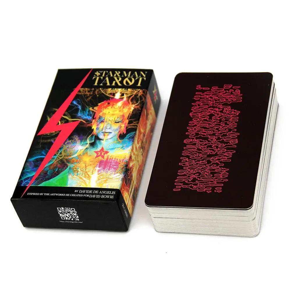 78 шт. настольные игры Starman Tarot Card Deck Davide De Angelis с нетерпением ожидаемый набор Таро PDF