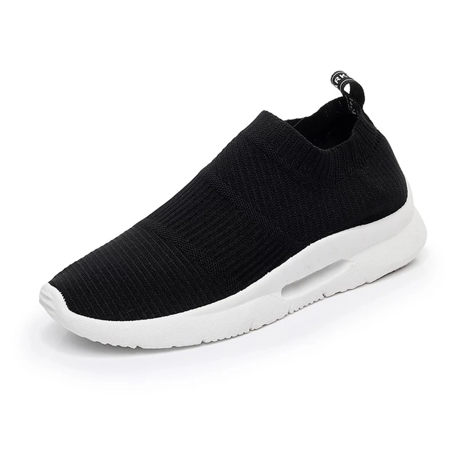 

2021 Women's Lightweight Casual Sneakers With Breathable Knitting Mesh Surface Thick Rubber Sole For Running Gym