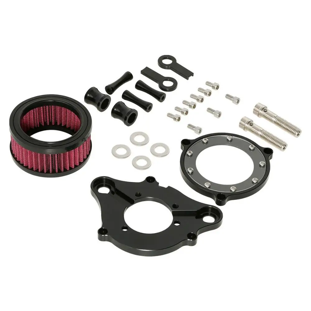 Воздухозаборный фильтр для мотоцикла Harley Sportster XL 883 1200 48 2004 2016 13|air cleaner intake filter|air