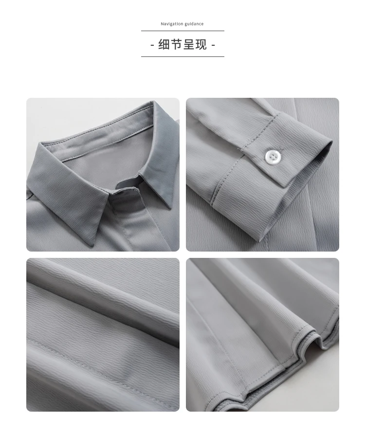 

Chiffon Women tops 2021 Spring office lady shirt Women Long sleeve V-neck Female clothing Loose Harajuku Blouses shirts 519B