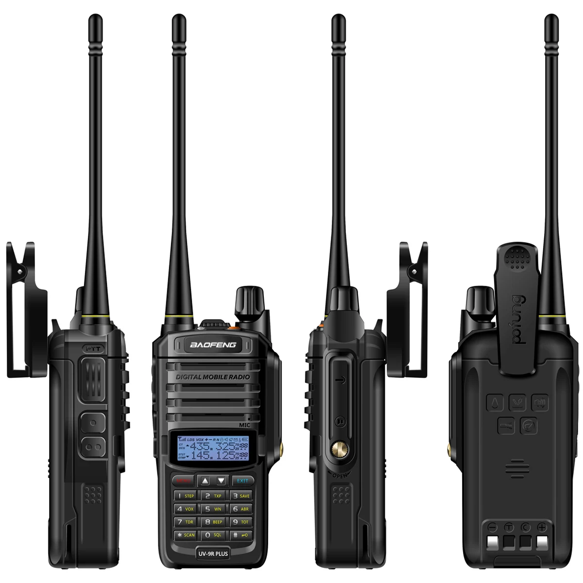 

2021 Baofeng UV-9R plus Waterproof IP68 Walkie Talkie High Power CB Ham 30-50 KM Long Range UV9R portable Two Way Radio