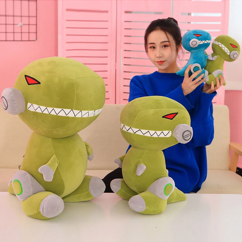 Игрушка Candice Guo плюшевая кукла картонное животное Робот Динозавр Тираннозавр Рекс друг на ночь и подарок на день рождения для малышей, 1 шт.