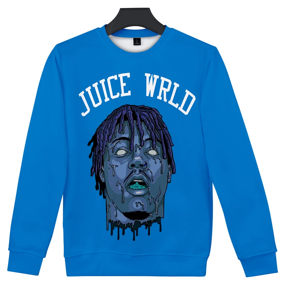 

Classic Creative Funny Kawaii Juice Wrld 3D Print O-neck Sweatshirts Men/Women Youthful Adult/Child Funny Round Neck Sweatshirts