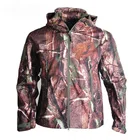 Куртка мужская тактическая камуфляжная, уличная Военная водонепроницаемая куртка с мягкой ракушкой, теплые флисовые летные пальто, одежда для охоты