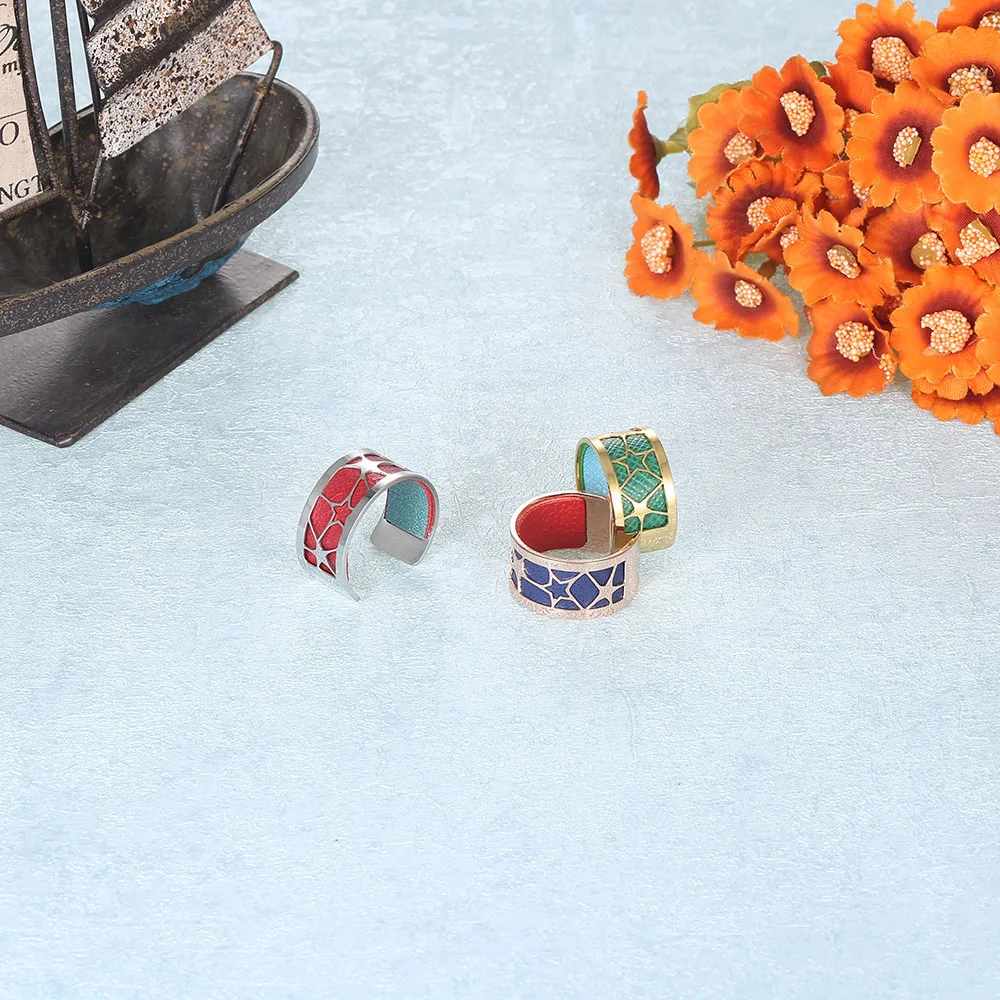 Женское кольцо из нержавеющей стали Cremo розового золота ювелирное изделие