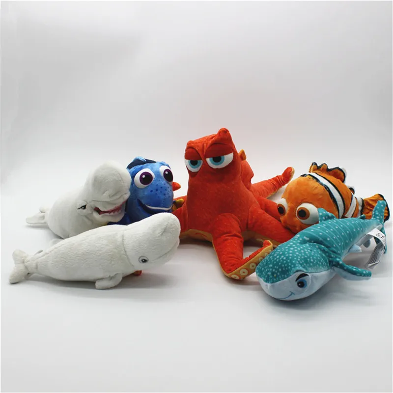 

1piece18cm-30cm Finding Nemo and Dory Disney Cartoon Anime Plush soft toys for kids