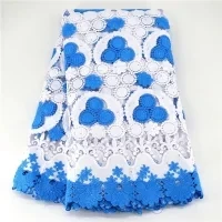 Супер хорошее качество Вишневый Дизайн Оптовая цена красный и желтый 5 ярдов