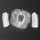 Защитная шапочка THE9, наушники для парикмахерской, одноразовые прозрачные наушники для салона, защита ушей, краска для волос, инструмент для укладки