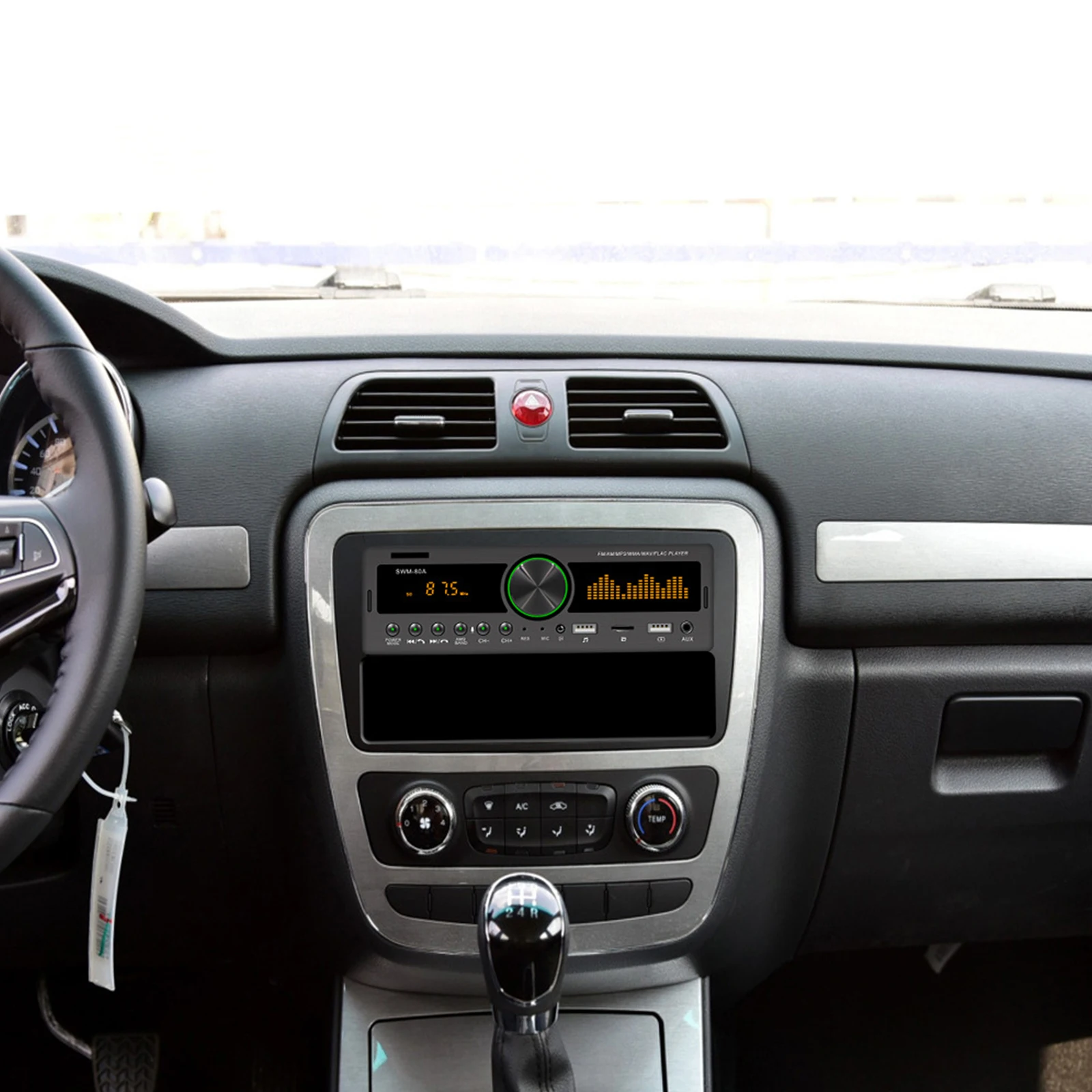 

Car Bluethooth MP3 Player MP3/USB/Radio Car Stereo Dual USB Port MP3 Player Lossless Music Player With Remote Controller