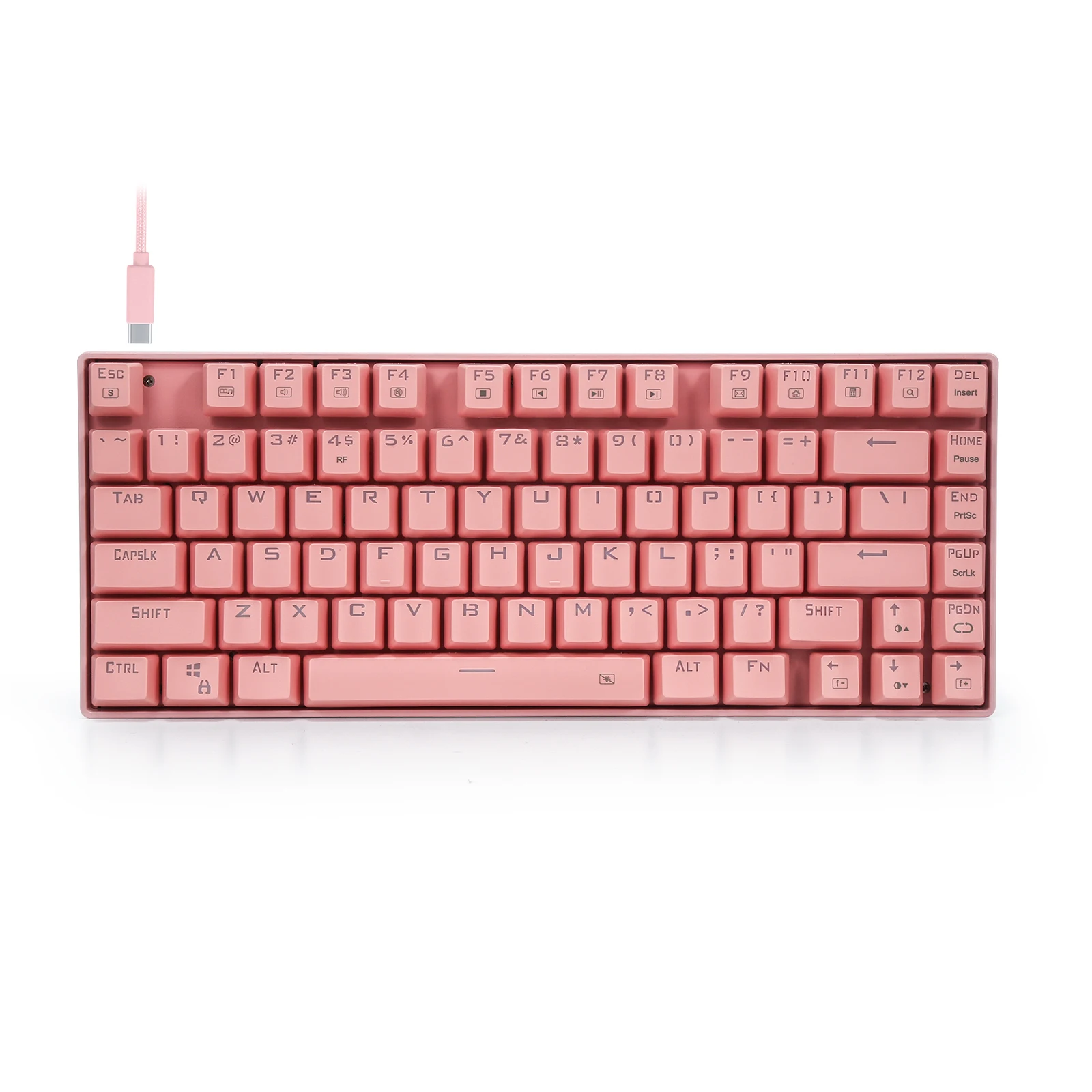 Механическая Проводная клавиатура с RGB-подсветкой и съемным кабелем | Компьютеры