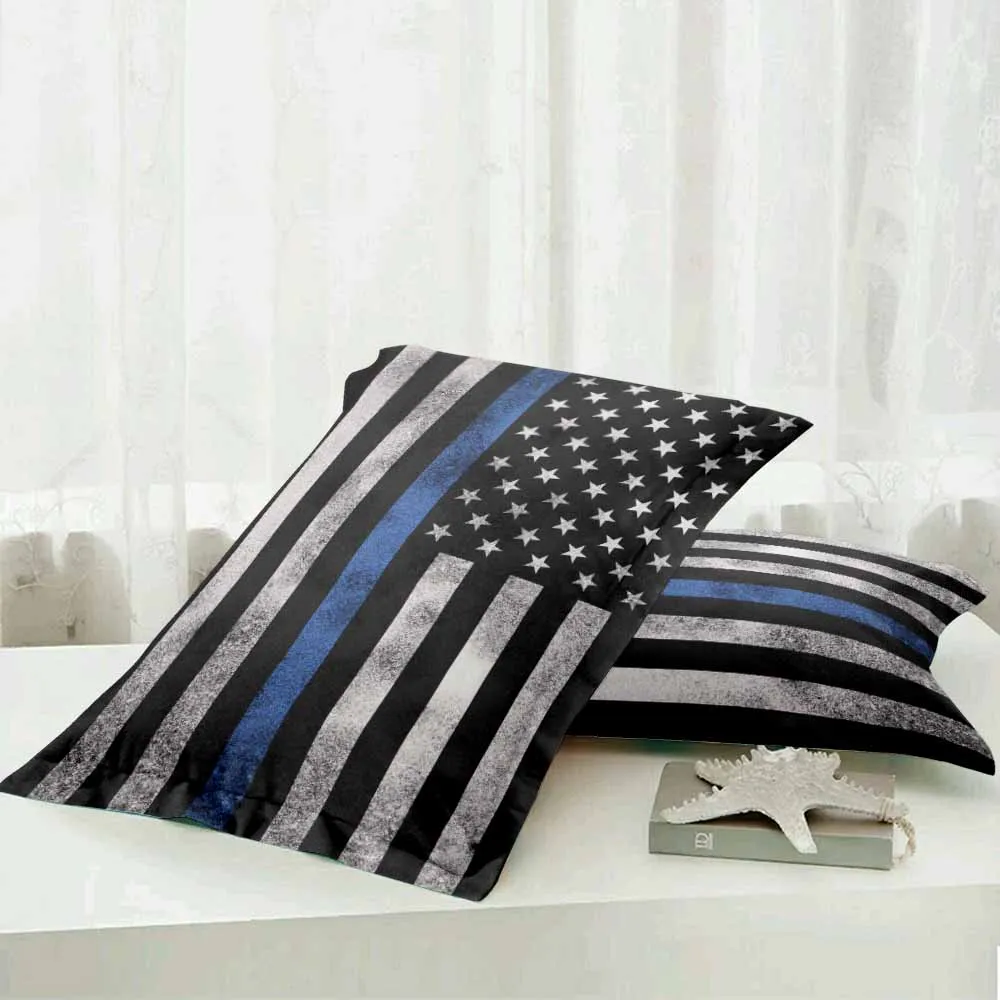 

New Flag Striped Printed Condom 3d Simple Condom Pillow Deep Full Queen King Double Size Bed Linen Cover