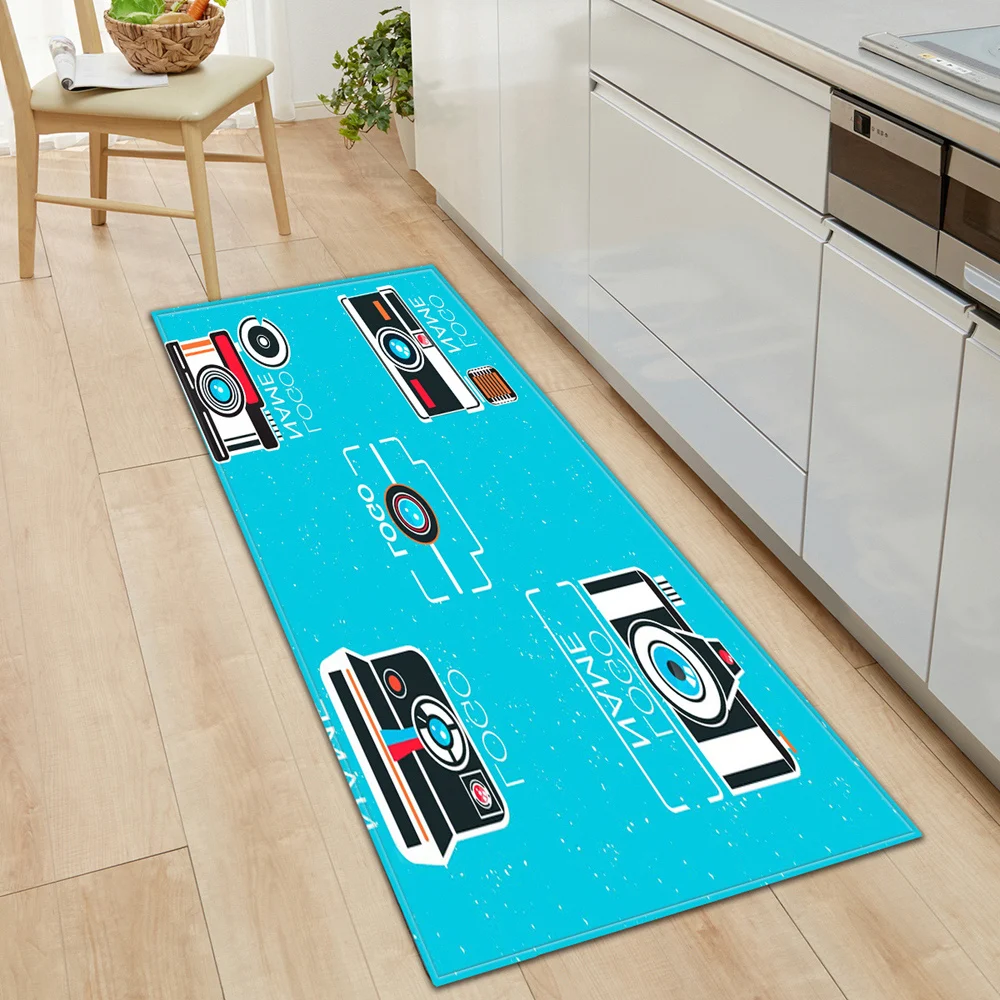Кухонный напольный коврик дверной прикроватный для спальни коридора украшение
