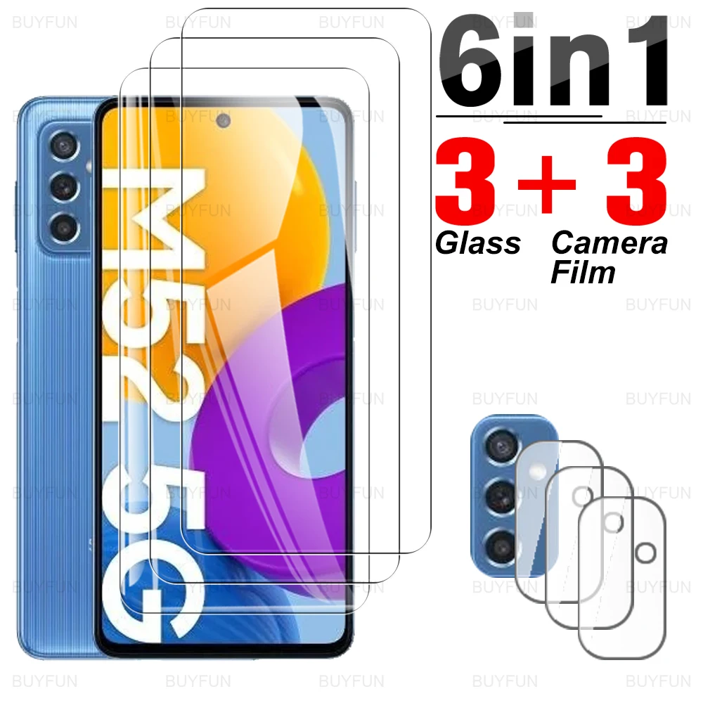 

6 в 1 Защитная пленка для объектива камеры Samsung Galaxy M52