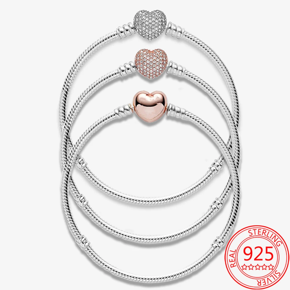 

Браслет из серебра 925 пробы с паве для девочек