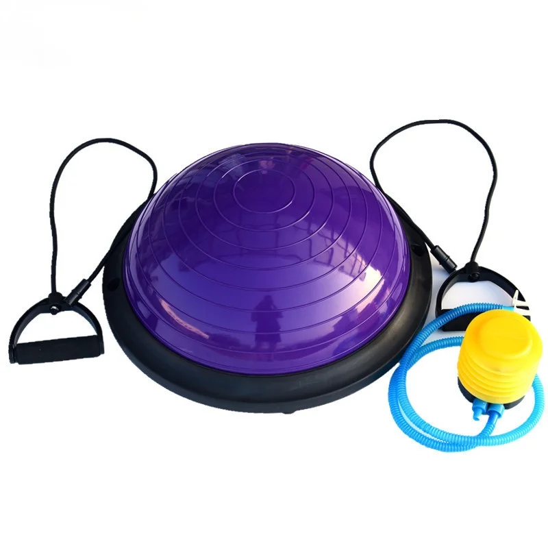 

Yoga wave speed ball semicircular balance ball thickened yoga ball beam fitness ball rehabilitation training home hemisphere