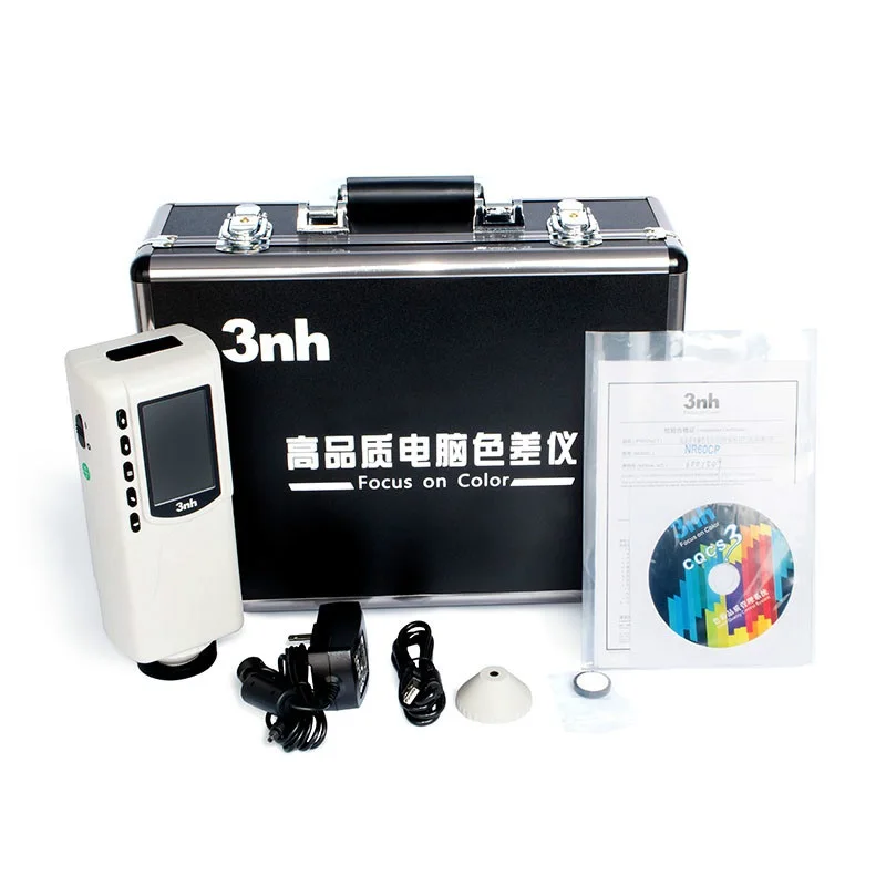 Портативный колориметр 3NH NR60CP полнофункциональный с интерфейсом USB/RS 232 точный