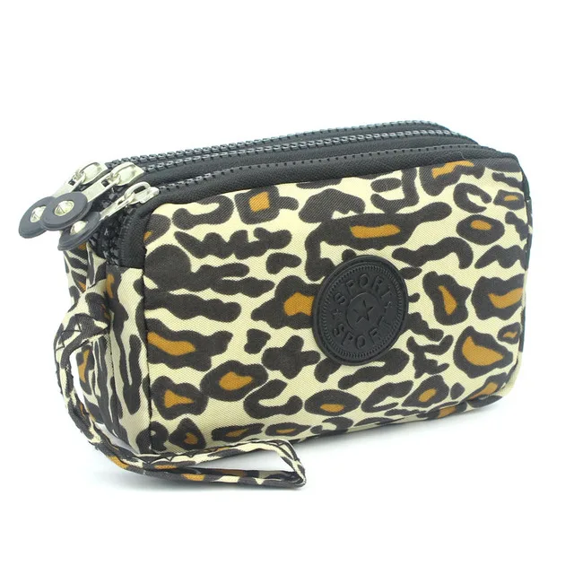 Модные женские бумажники тканевый холщовый кошелек на молнии Карманный Кошелек