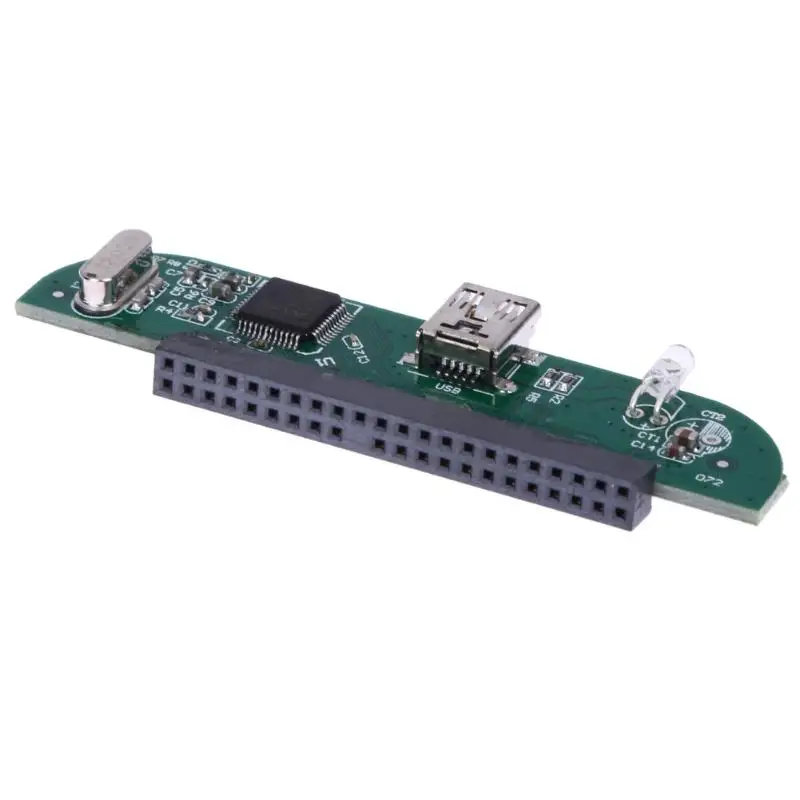 2,5 дюймов USB 2,0 IDE Внешний корпус жесткого диска алюминиевый сплав коробка-чехол на HDD Высокоскоростная передача данных для Windows/Mac