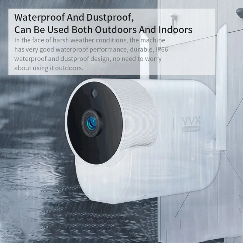 Xiaovv Smart 1080P панорамный Водонепроницаемый 180 ° Открытый IP инфракрасная Ночное видение Видеоняни и радионяни высокой четкости Камера