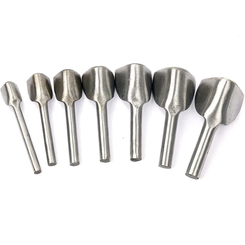 7 размеров DIY v образная кожа вырезка Craftstool кожевенное ремесло перфоратор