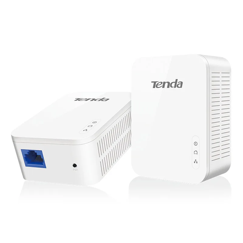 PH3 1 пара Tenda PH3 PH15 1000 Мбит/с powerline сетевой адаптер, AV1000 Ethernet ПЛК адаптер переменного тока, высокая совместимость с IPTV, Homeplug AV2 - Цвет: PH3