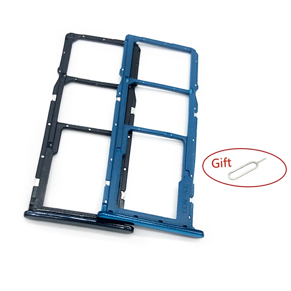 Лоток для Sim-карты Motorola Moto E6 Play E6S G10 One Action Fusion Macro SD Card Reader Socket Slot Holder сменная деталь