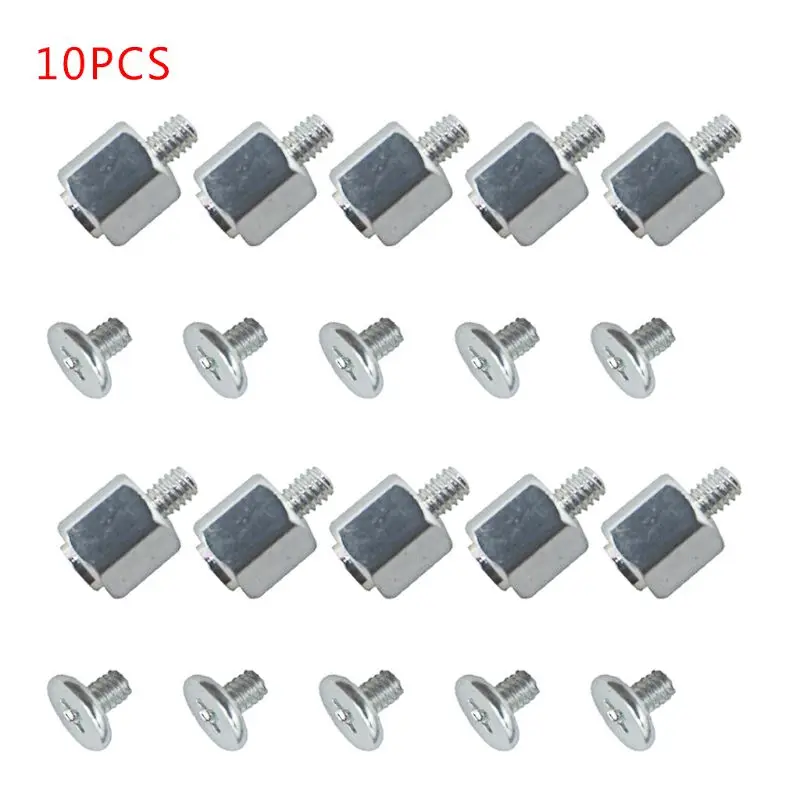 

10 Set Hand Mounting Kits Stand Off Screw Hex Nut for A-SUS M.2 SSD Motherboard
