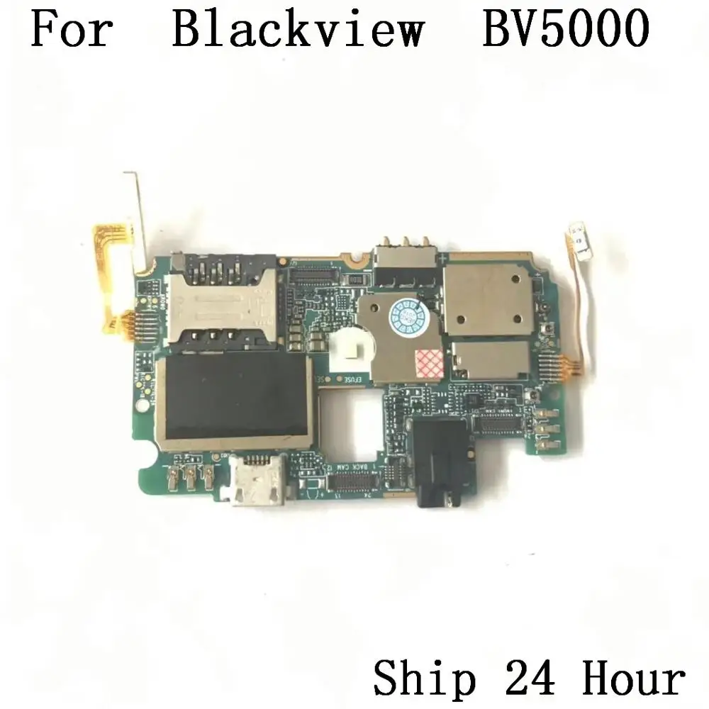 Blackview BV5000 б/у оригинальная материнская плата 2 Гб ОЗУ + 16 ПЗУ ключ Fpc для MTK6735