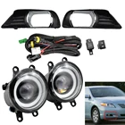 Автомобильная противотуманная фара в сборе для Camry (США Тип и Ближний Восток тип) 2007 2008 левый и правый противотуманный светильник с проводом и рамкой