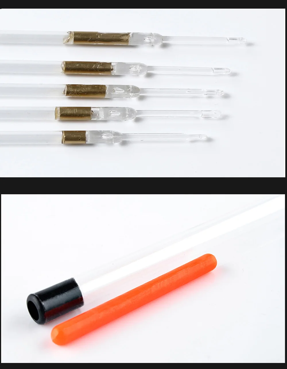 ФТК 10 шт./лот нейлон Пластик поплавок 1,0g/1,25g/1,5g/1,75g/2,0g с украшением в виде кристаллов Пластик Рыболовные Поплавки трубки Набор рыболовные снасти