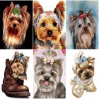 5D алмазная живопись горячая Распродажа Dog, полноразмерная квадратная круглая Алмазная вышивка, мозаика с животными, домашний декор